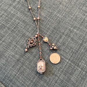 Brighton chatelaine styled necklace